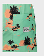 Boys Lineup Layback Swim Trunks