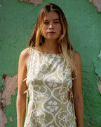 Floral Trippin Mini Dress - Cactus