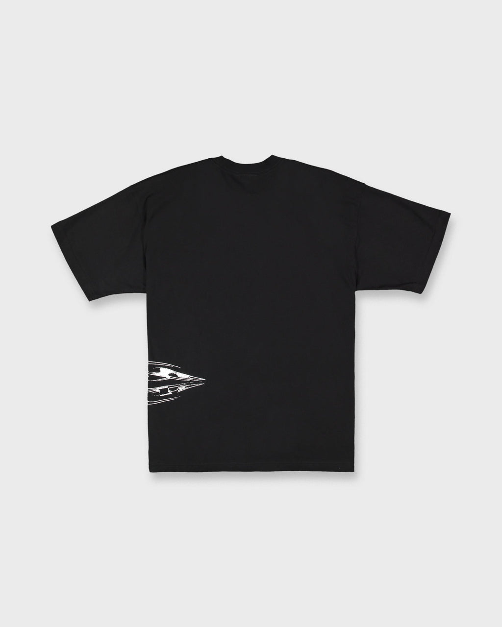 Chrome Diamond Short Sleeve Knit T-Shirt - Black