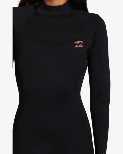 3/2mm Foil GBS Back Zip Wetsuit - Black
